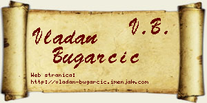 Vladan Bugarčić vizit kartica
